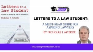 Letters to a Law Student: A Must-Read Guide for Aspiring Lawyers by Nicholas J. McBride