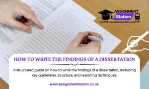 How to Write the Findings of a Dissertation